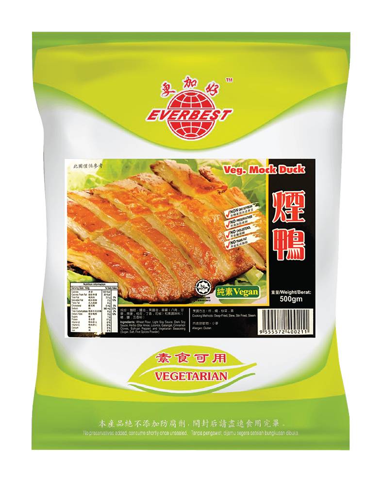Everbest Vegetarian Mock Duck (500g)