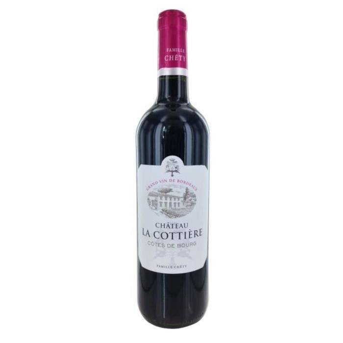 Château La Cottière - Vin rouge côtes de bourg (750ml)