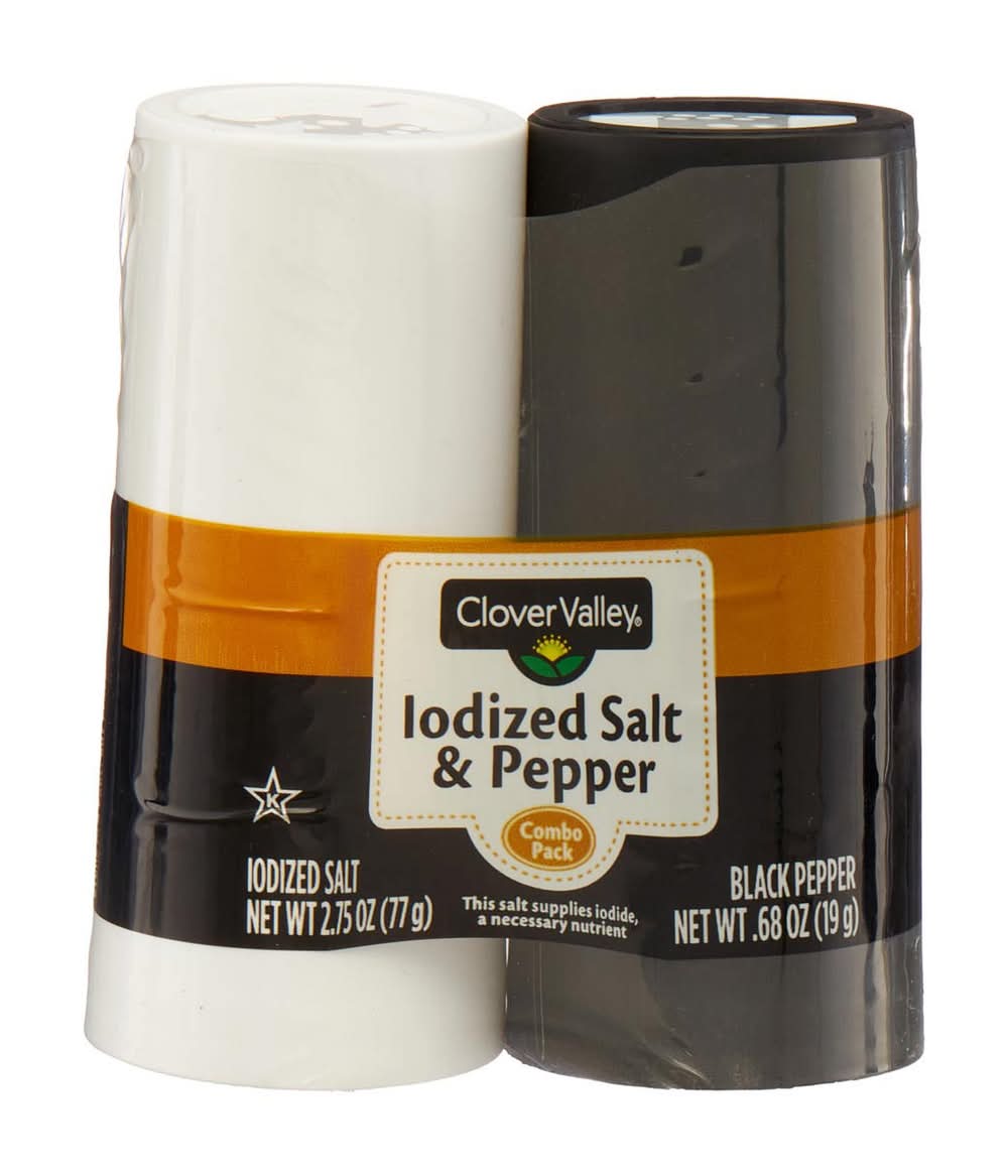 Clover Valley Salt & Pepper 3.43 Oz