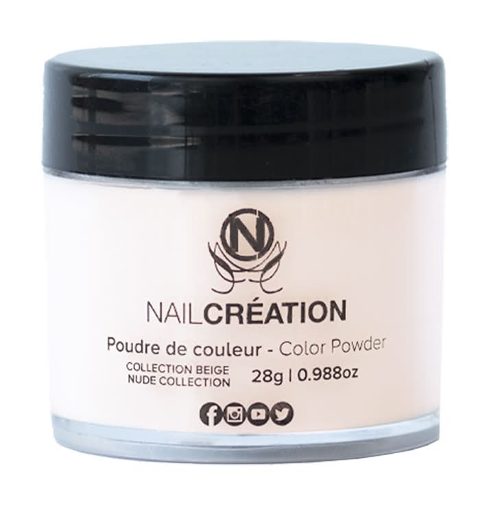 Nailc.Poudre Acrylique Nude #4 1Un - Nailc.4 Nude Powder 1Un