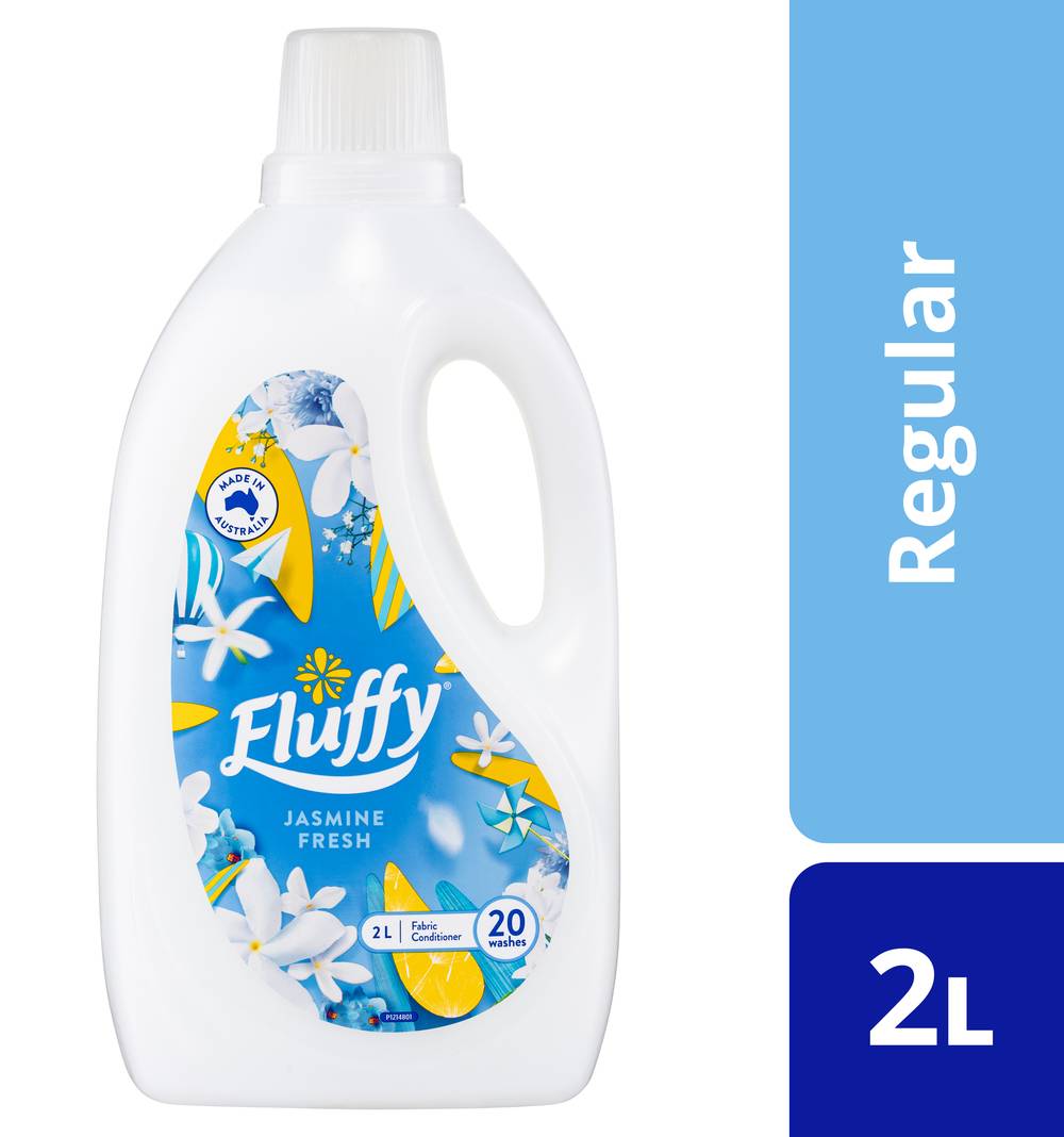 Fluffy Jasmine Fresh Fabric Softener (2L)