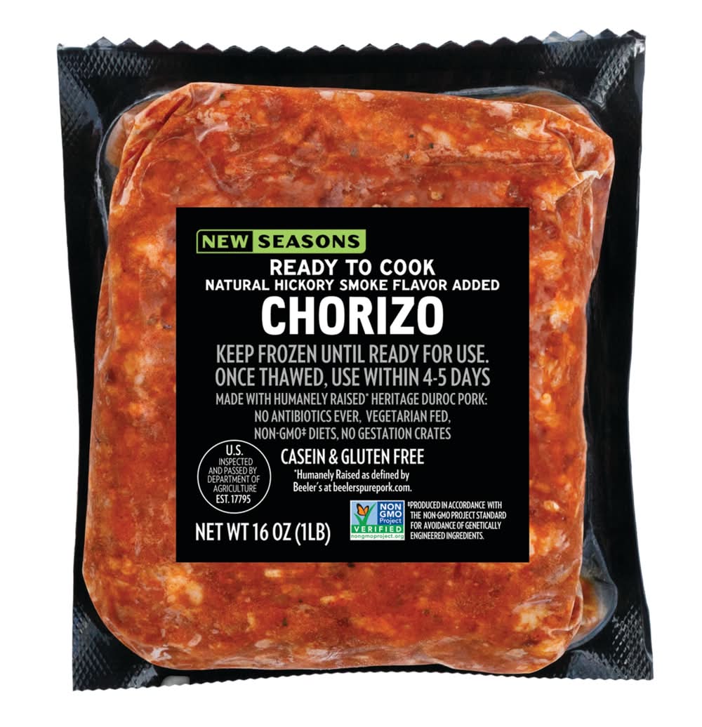 New Seasons Market Chorizo Sausage