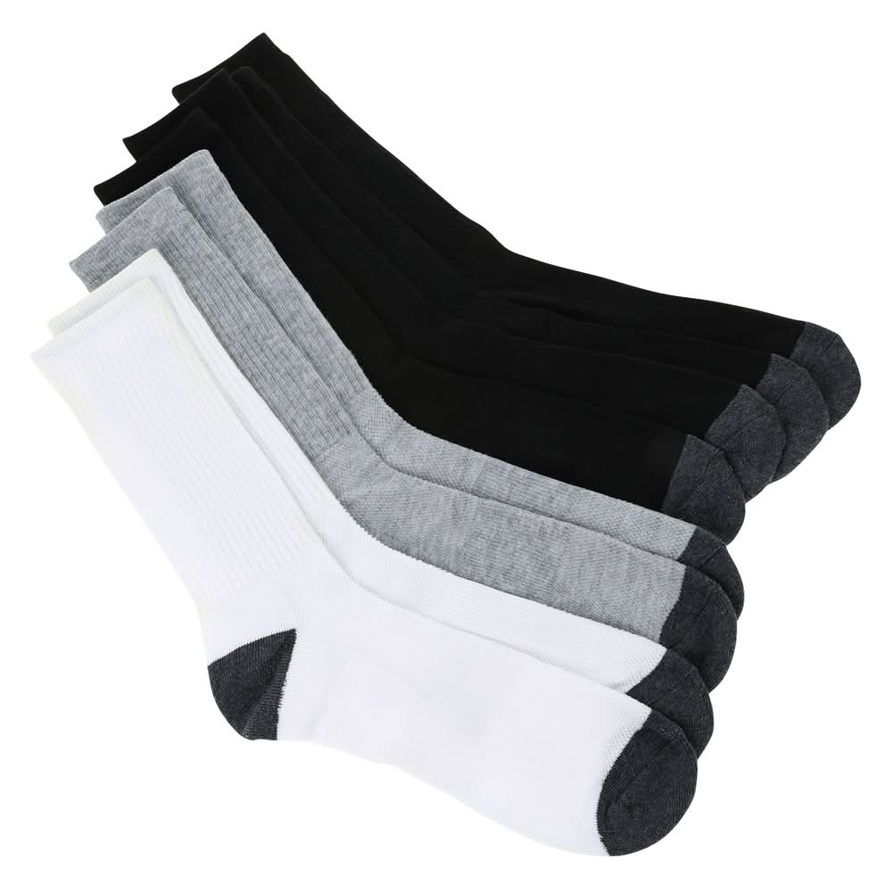 Series-8 Fitness™ Mens Performance Crew Socks 4-Pack
