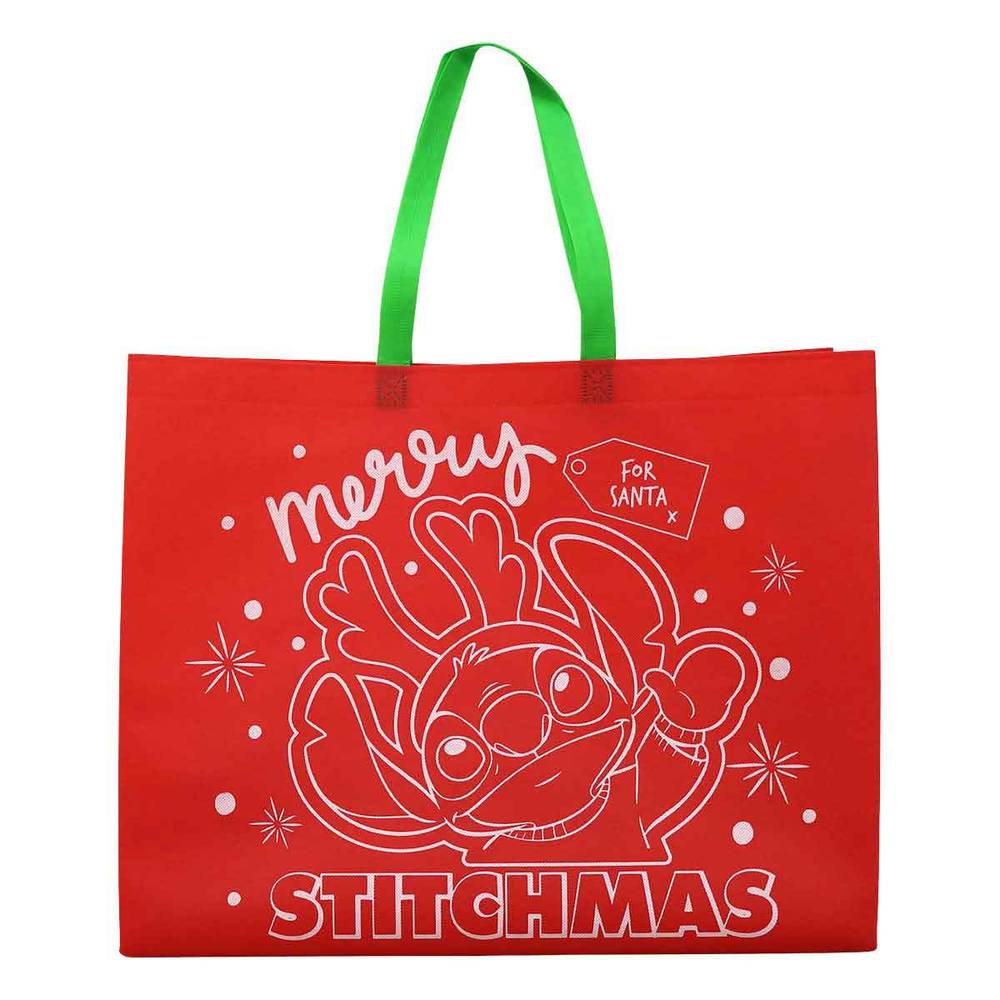 bolsa de navida de stitch (Roja)