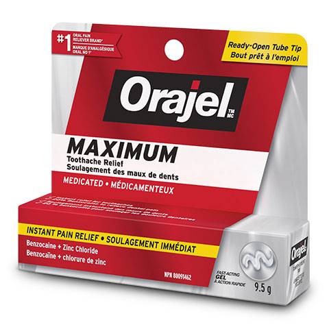 Orajel Max Strength Gel