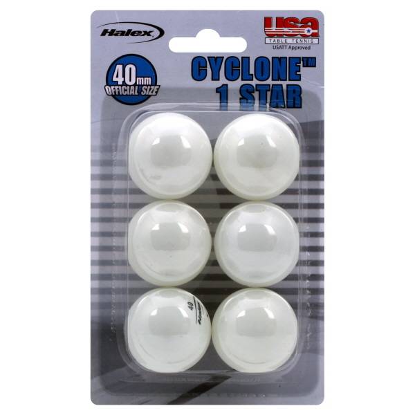 Halex 40 Mm Table Tennis Balls