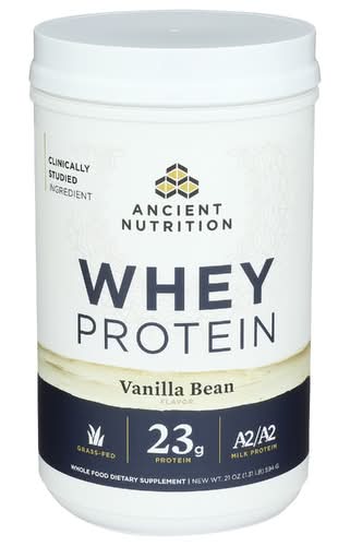 Ancient Nutrition Vanilla Bean Whey Protein