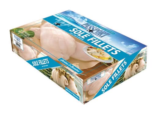Passport Frozen Sole Fillets (5 lbs)
