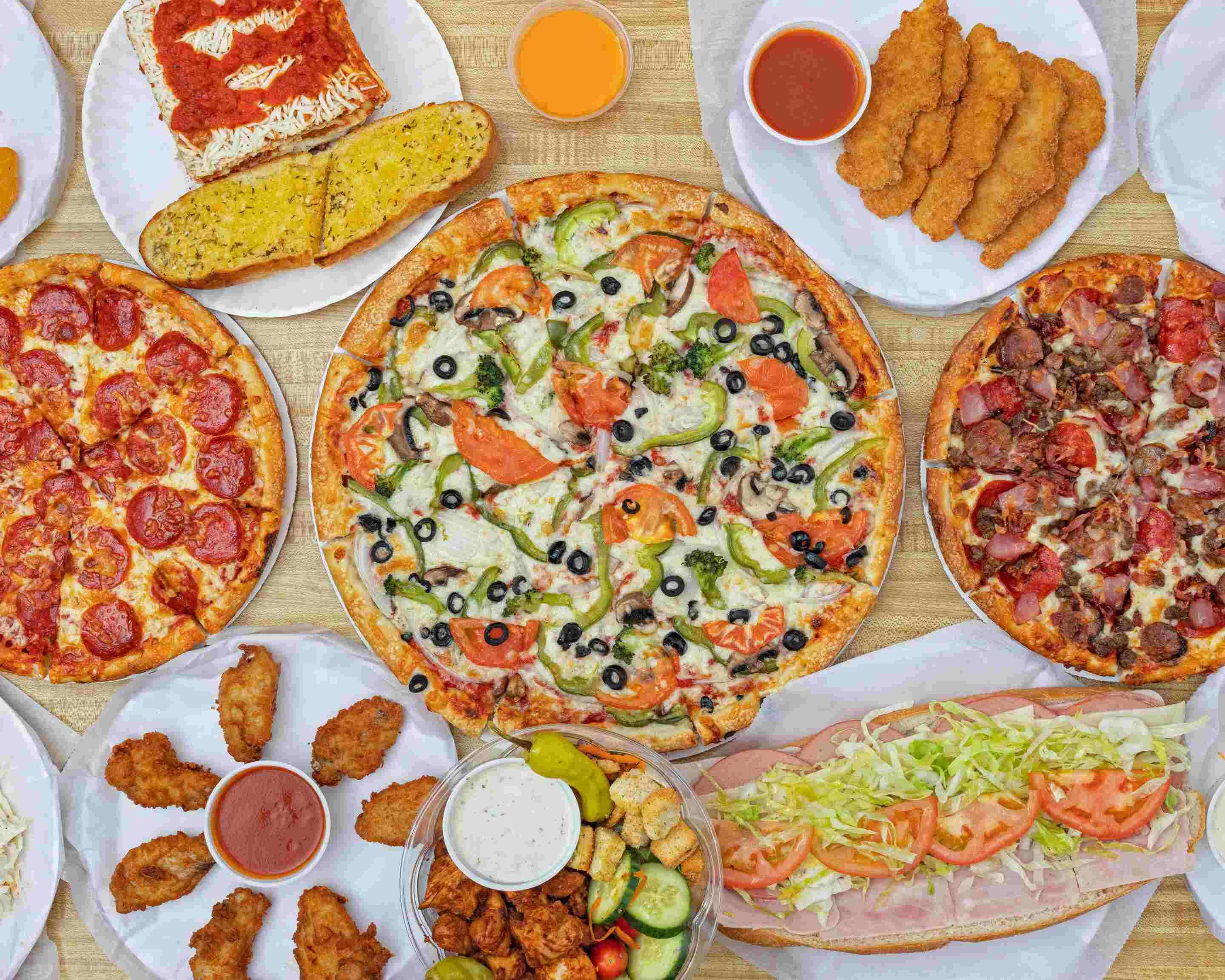 Garden Pizza And Sub Menu Worcester • Order Garden Pizza And Sub