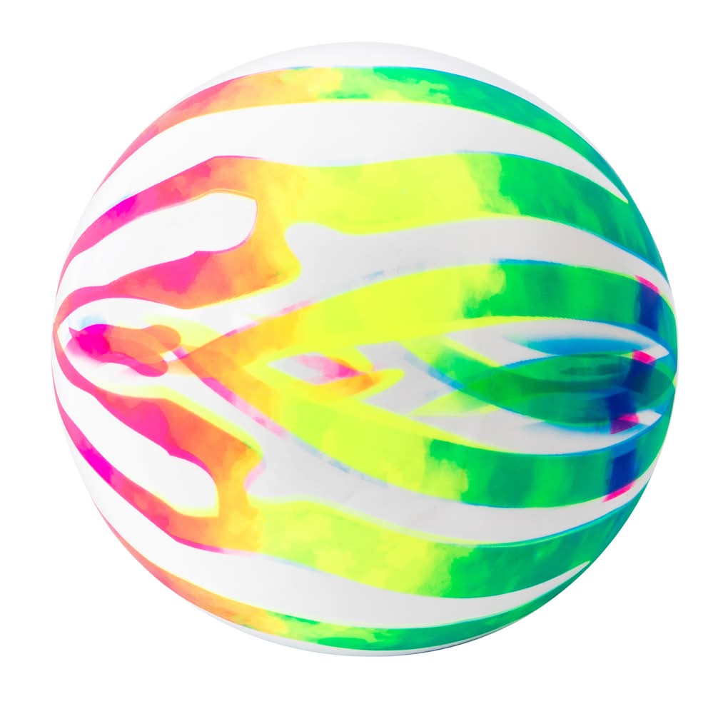 PPNC Rainbow Ball White Stripe