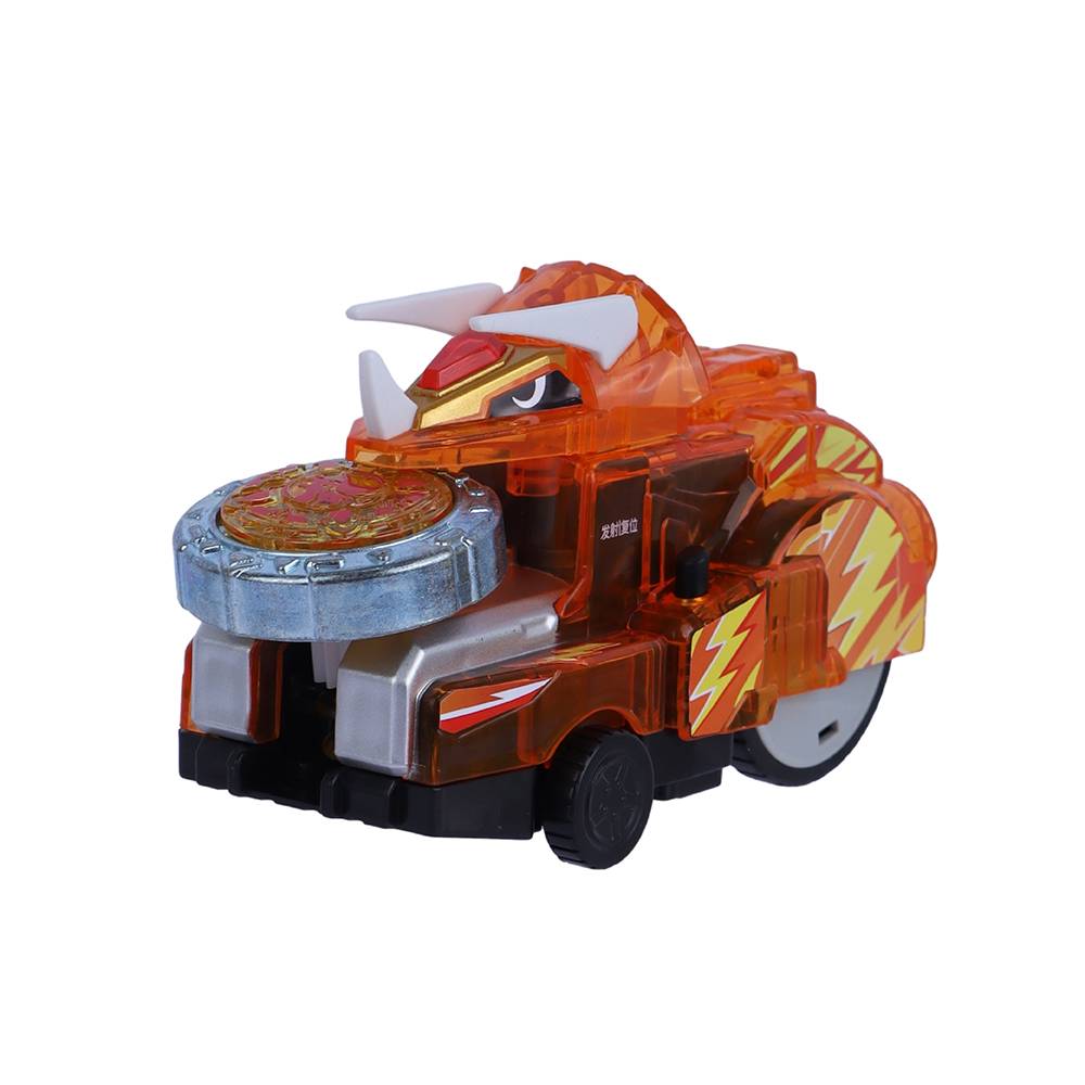 Miniso vehículo triceratops (naranja)