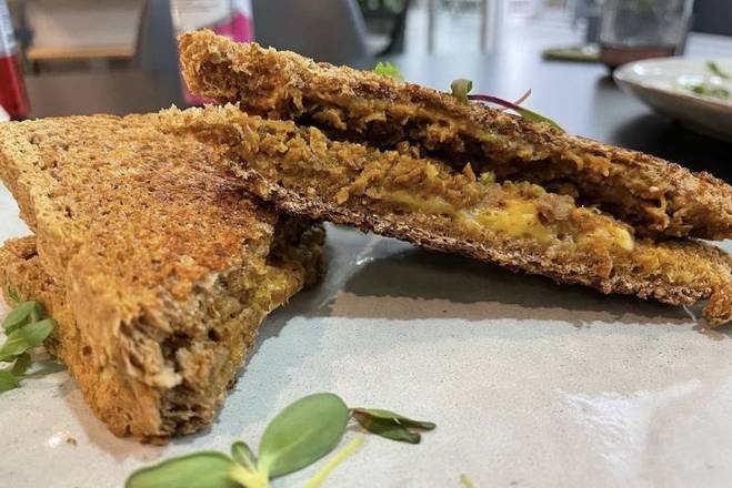 Mince and Cheese Toastie (Gluten Free)
