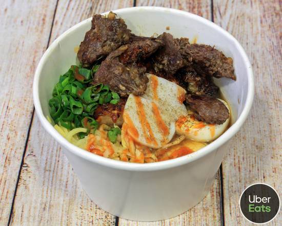 Menu ramen bœuf