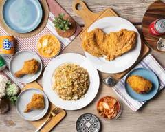 中正路炸雞 炒飯