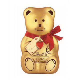 Lindt Teddy Milk Chocolate With Gift Tag (100g)