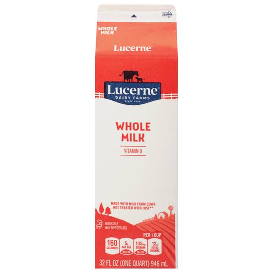 Lucerne Vitamin D Whole Milk (1 quart)