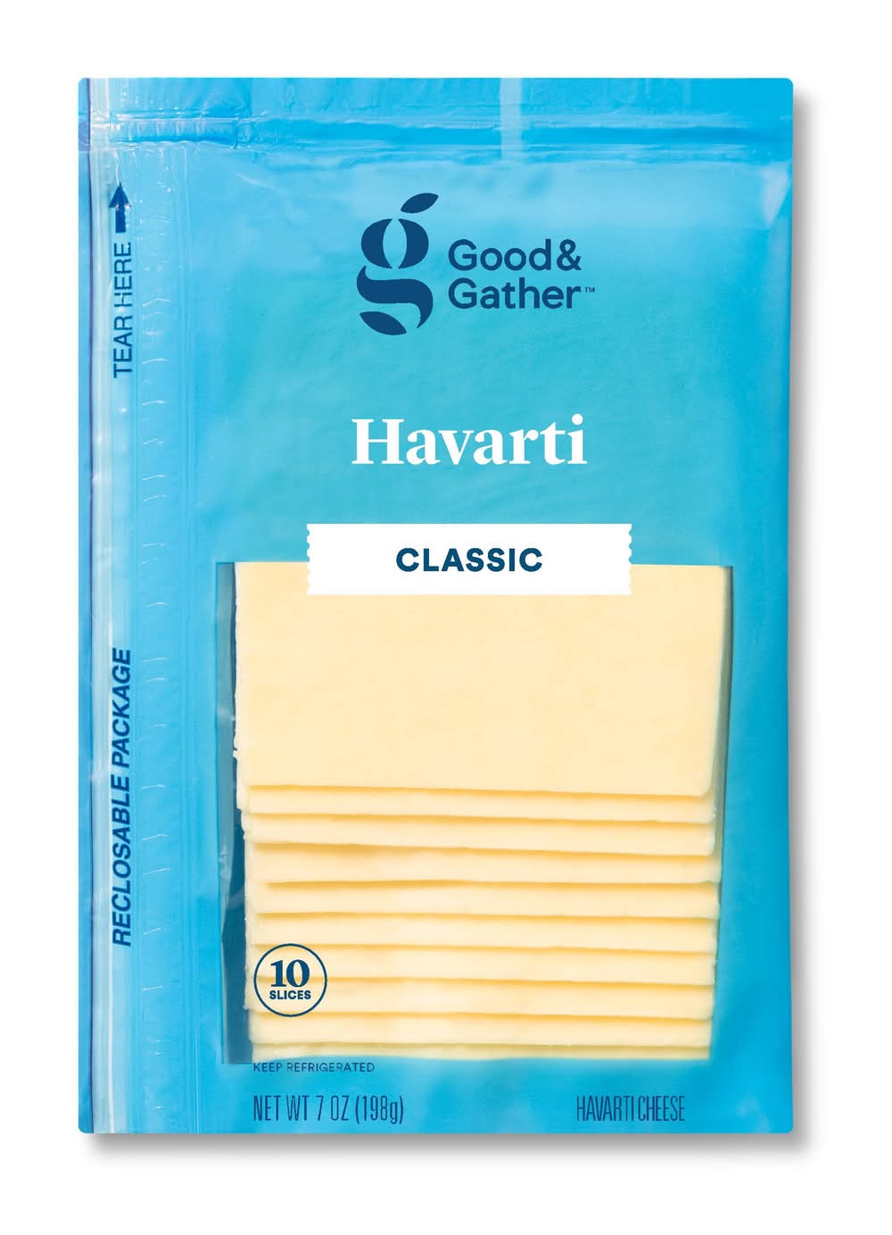 Good & Gather Havarti Deli Sliced Cheese (7 oz)