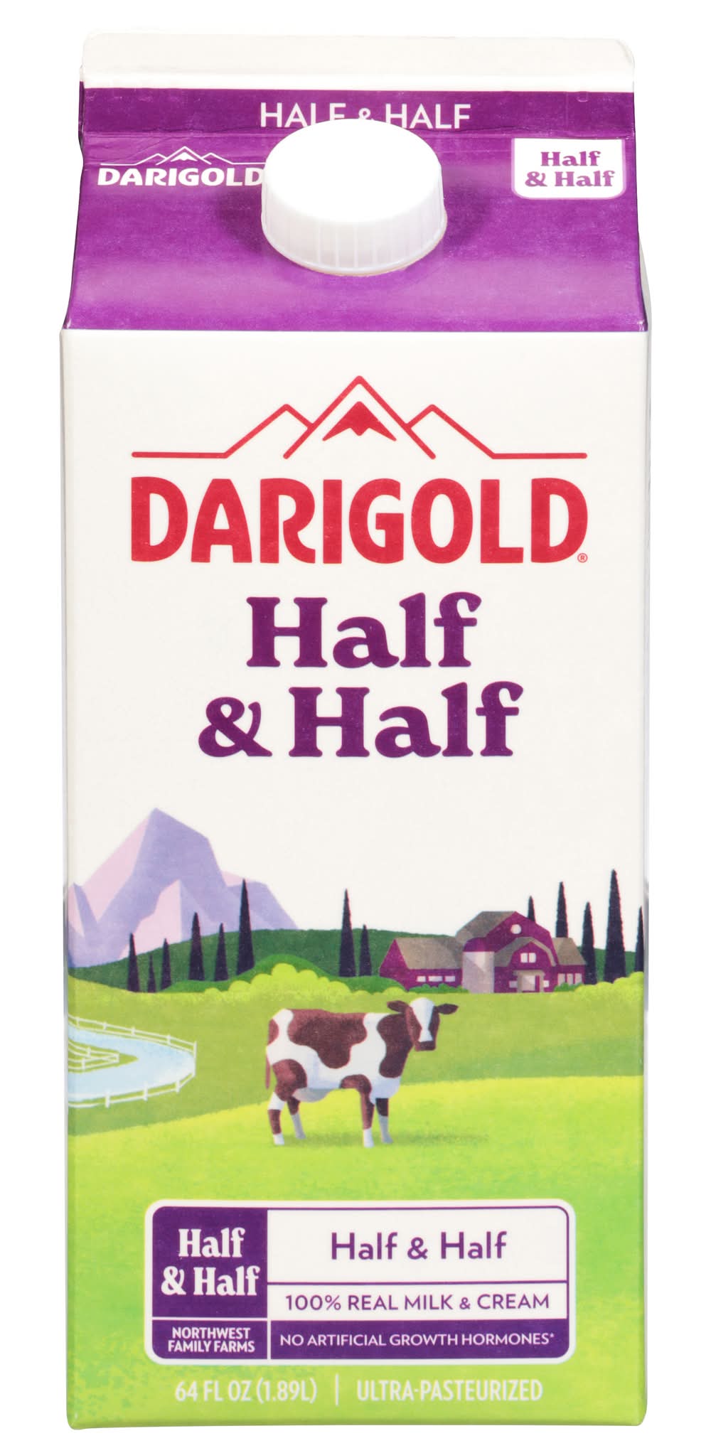 Darigold Ultra-Pasteurized Half & Half (64 fl oz)