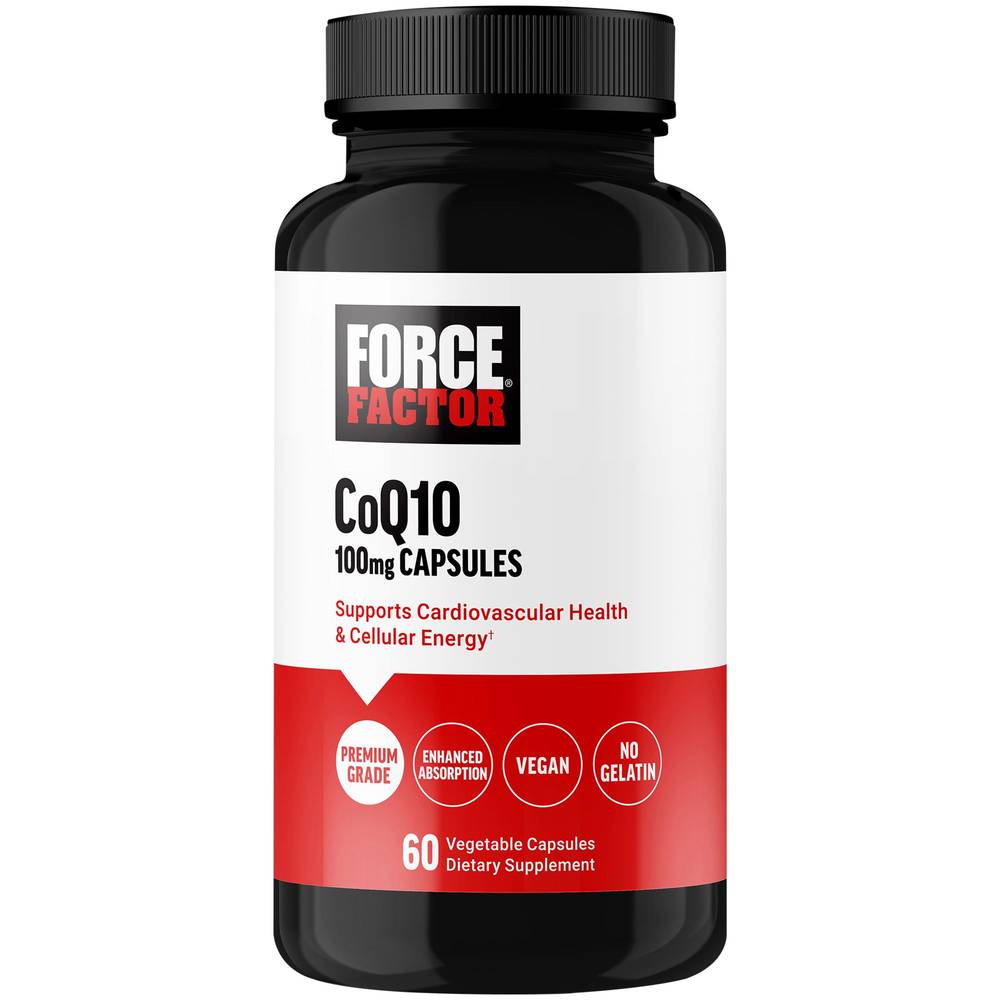 Coq10 - Supports Cardiovascular Health & Cellular Energy - 100Mg (60 Capsules)