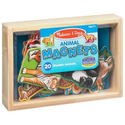 Wooden Animal Magnets