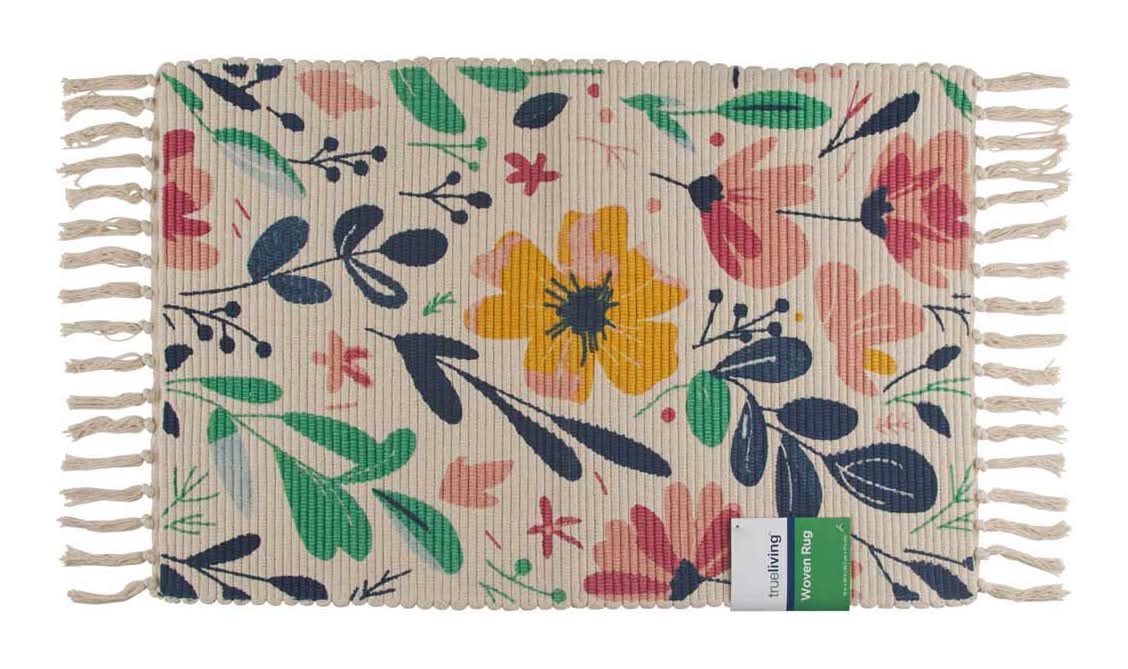 True Living Woven Rug Assorted