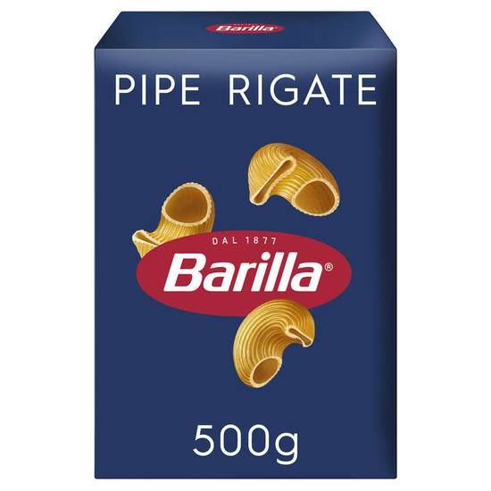BARILLA - Pâtes - N°91 - Pipe rigate - 500g