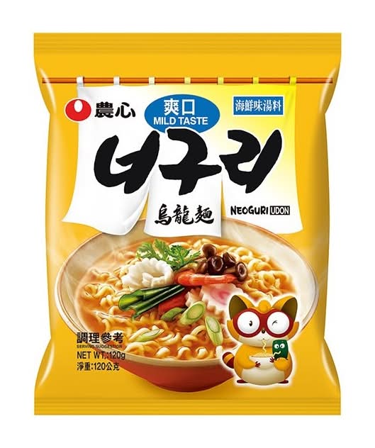 農心爽口海鮮烏龍麵(包)