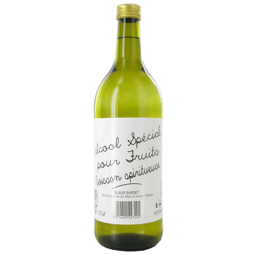 Produit 1Er Prix - Prix alcool blanc spécial pour fruits spiritueux (1L)