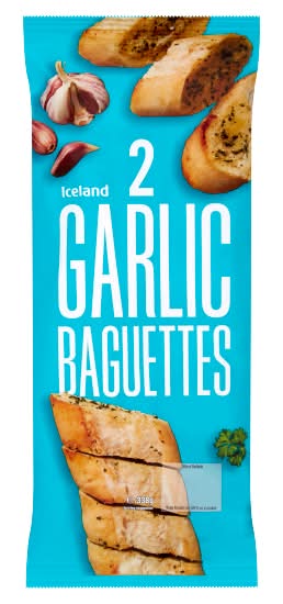 Iceland Garlic Baguettes (2 pack)