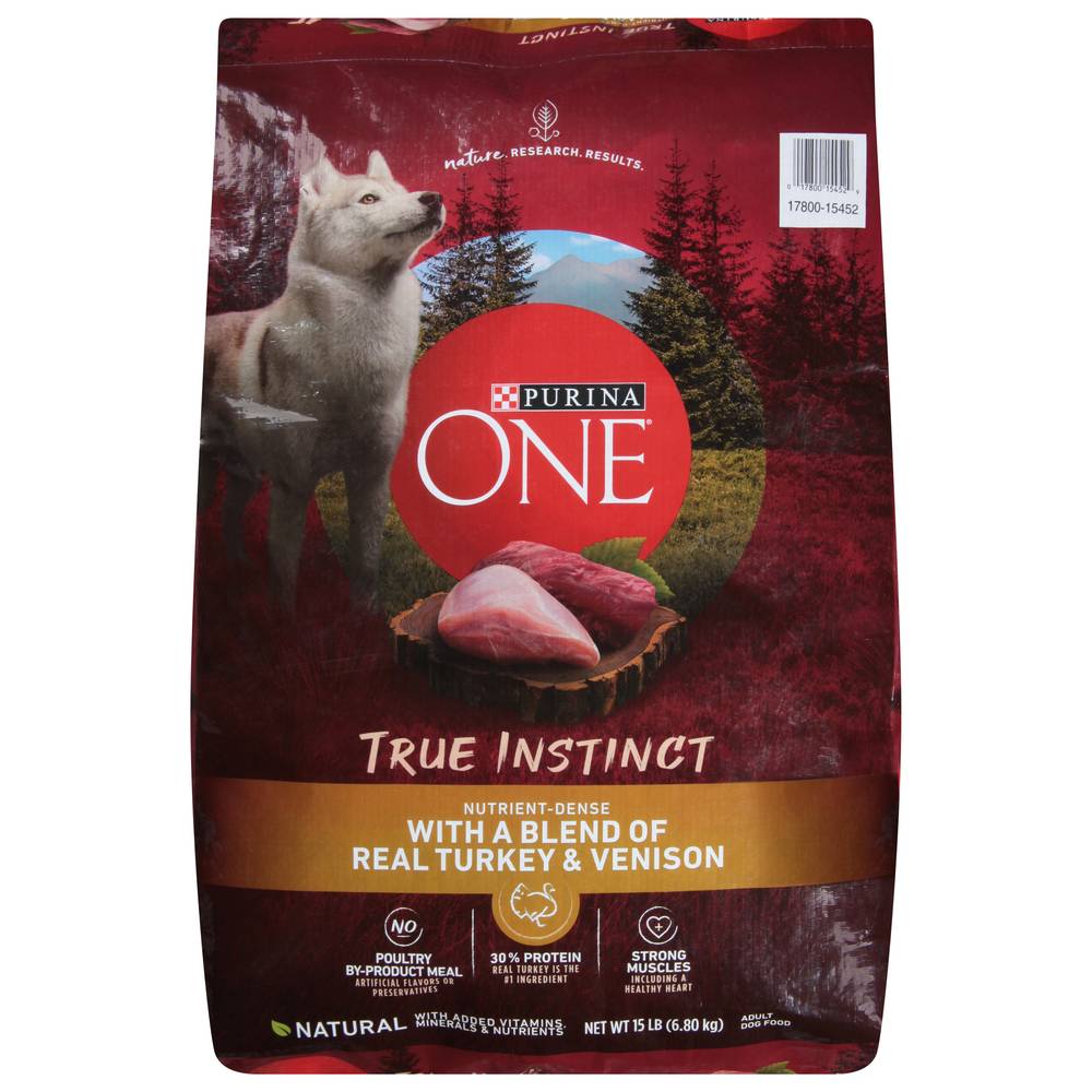 Purina One Turkey & Venison Dry Dog Food