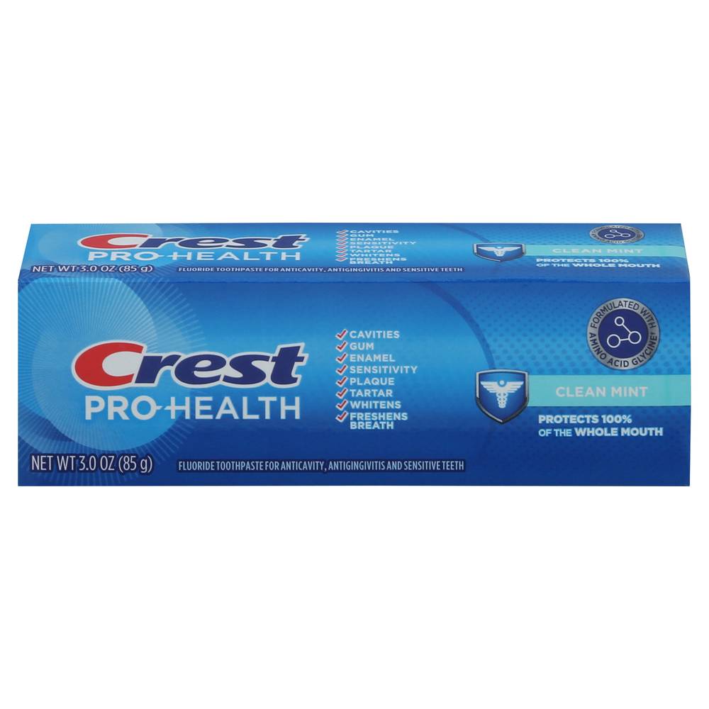 Crest Pro Health Clean Toothpaste (mint)