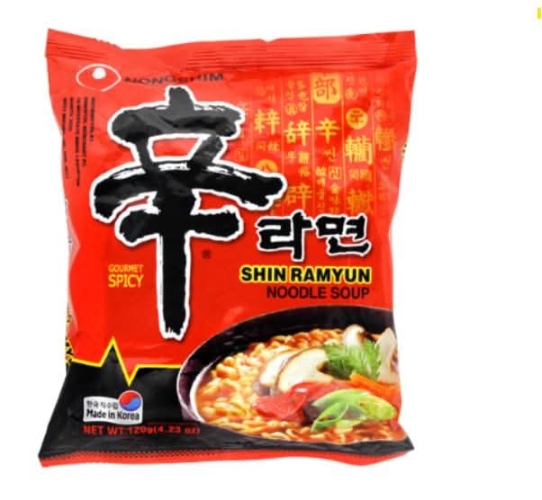 Nongshim Spicy Ramyun Noodle Soup 120g