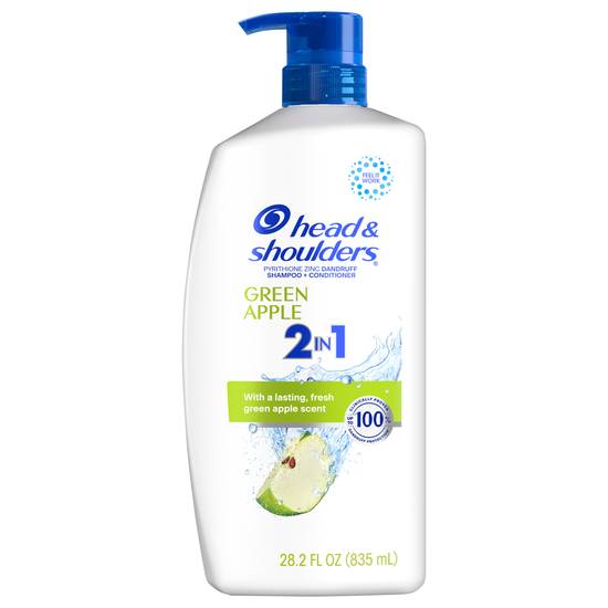 Head & Shoulders Green Apple Scent 2 in 1 Shampoo + Conditioner
