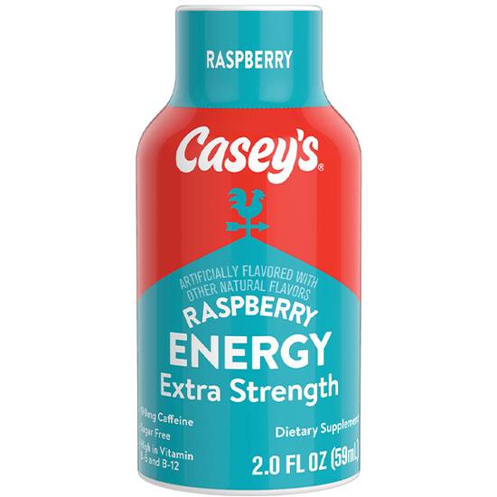 Casey's Extra Strength Raspberry Energy Shot 2oz