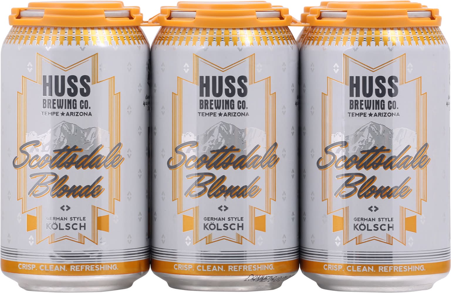 Huss Brewing Co. Scottsdale Blonde Domestic German Style Kolsch Beer (6 x 12 fl oz)