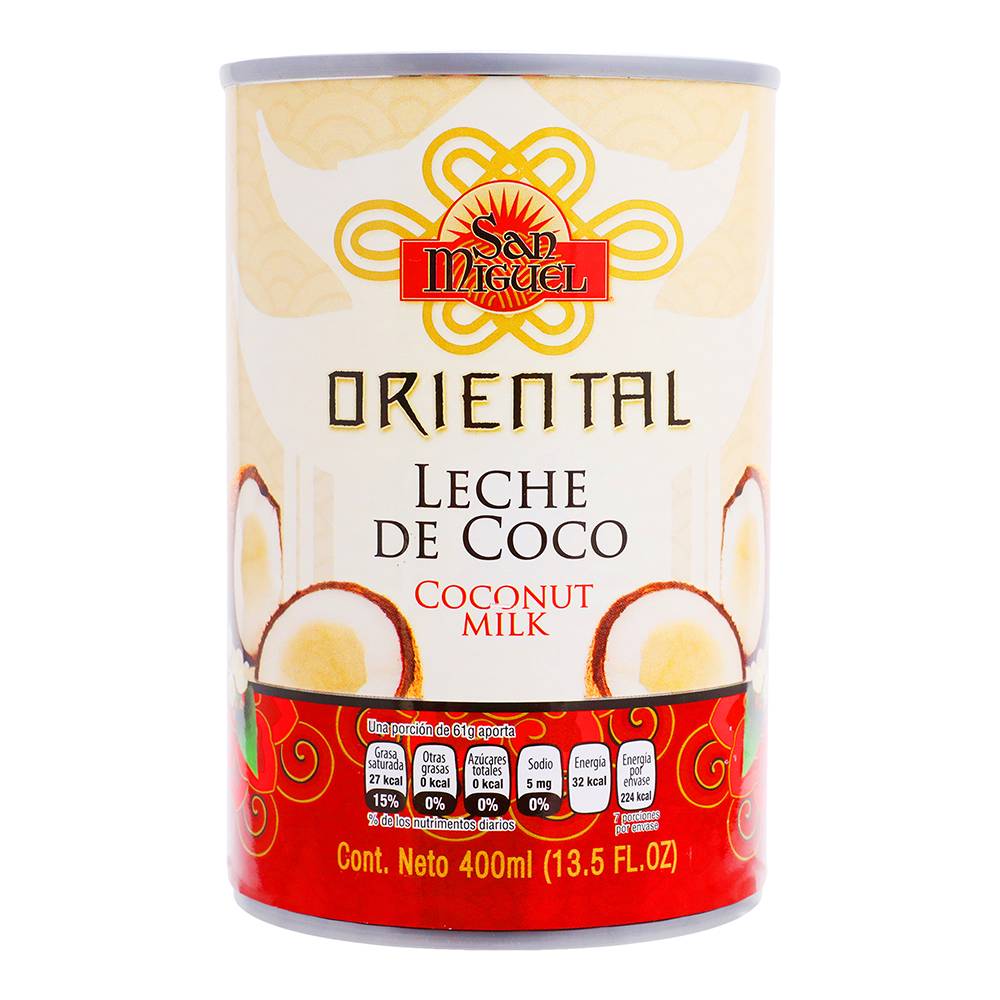 San Miguel · Leche de coco (400 ml)