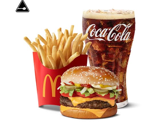 Quarter Pounder® with Cheese Deluxe Meal
