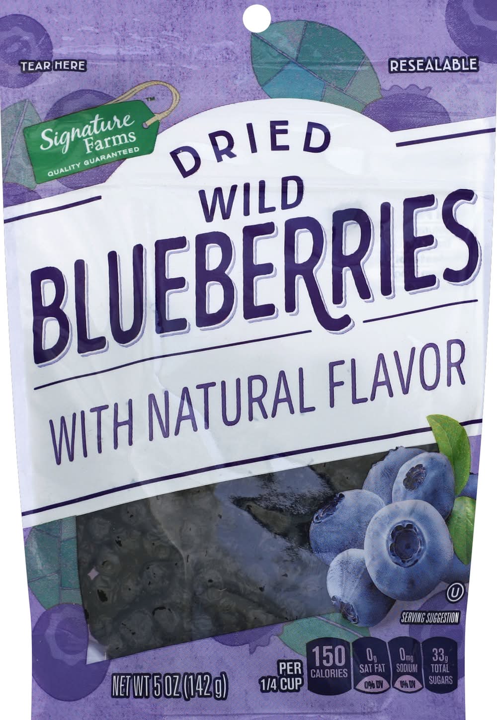 Signature Farms Wild Blueberries Dried - Delivery in Under an Hour ...