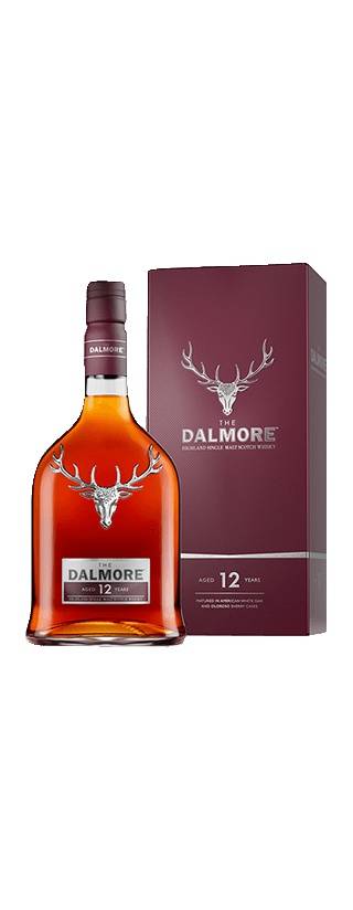 The Dalmore 12 Year Old Single Malt Whisky 70cl