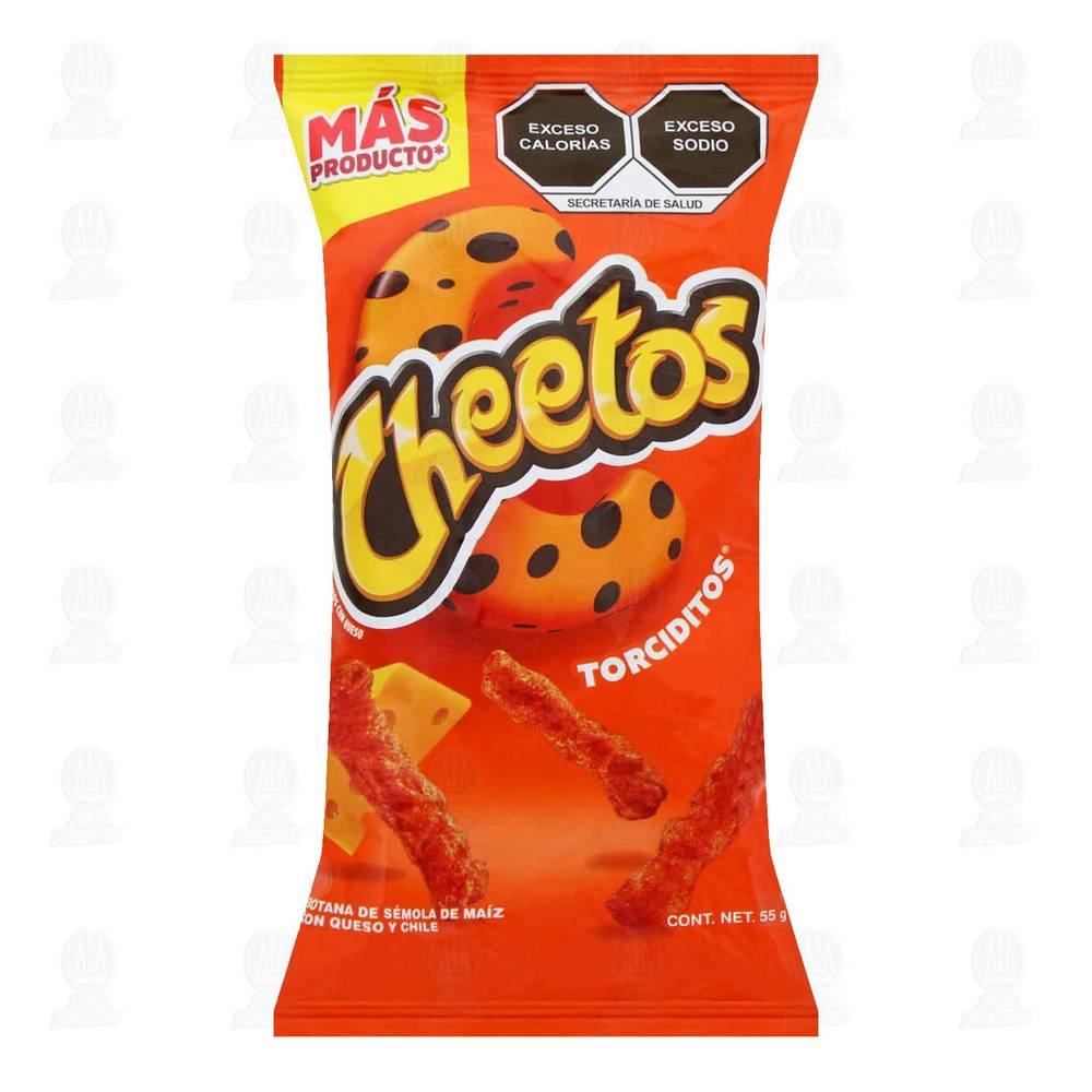 Cheetos · Frituras torciditos, queso - chile (55 g)