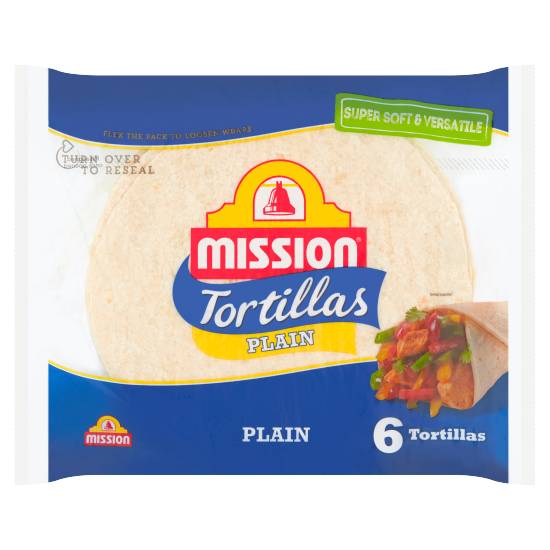 Mission Plain Tortillas (6 pack)