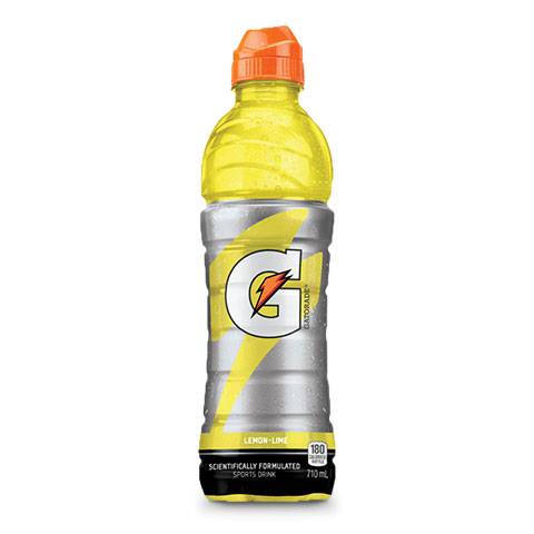 Gatorade Sport Drink, Lemon- Lime (710 ml)