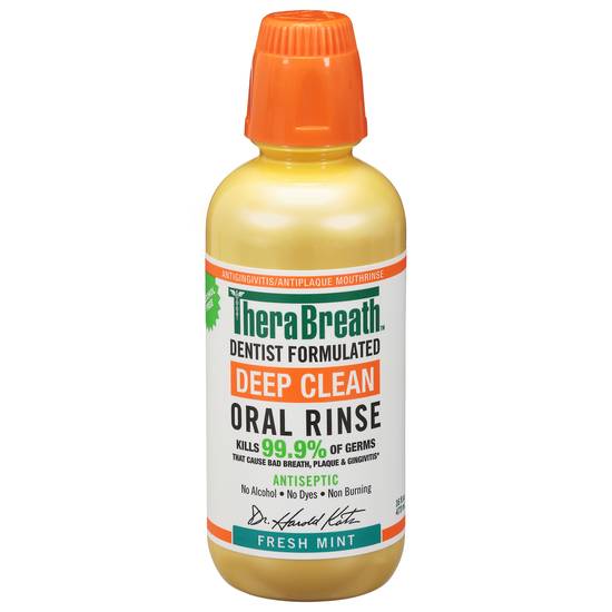 Therabreath Deep Clean Oral Rinse (fresh mint)