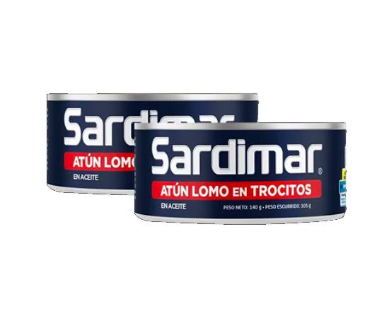 Atún Sardimar Trocitos 140 g 2 Pack