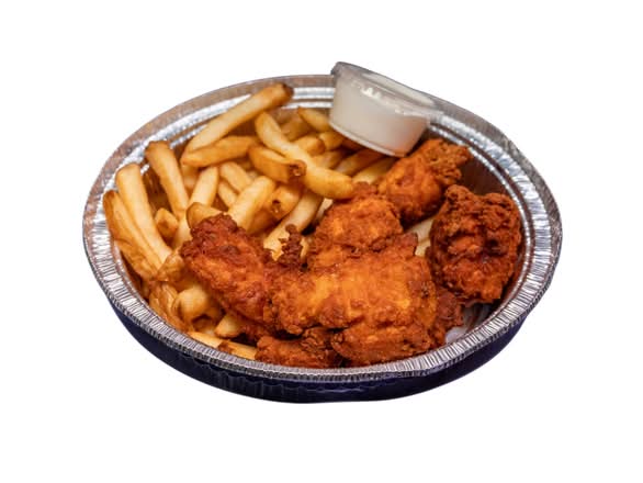 Buffalo Wings and Fries