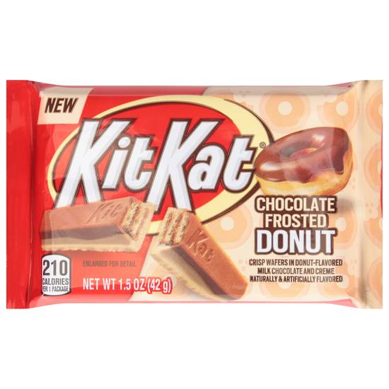Kit Kat Wafer Candy Bar (chocolate frosted donut)