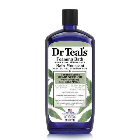 Dr Teal's Hemp Seed Oil Foaming Bath