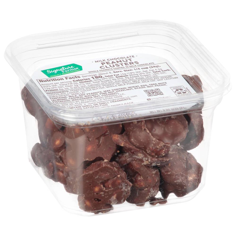 Signature Farms Milk Chocolate Peanut Clusters (9 oz)