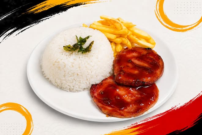 Chuleta Ahumada en Salsa BBQ