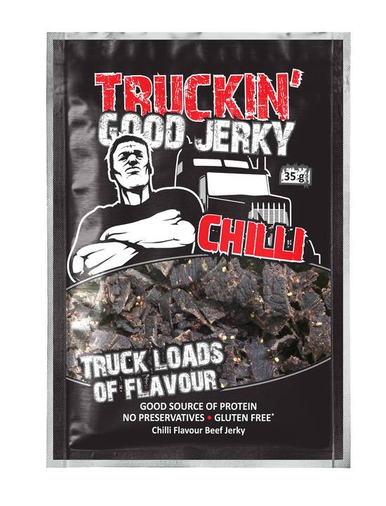 Truckin' Good Jerky Chilli 35g